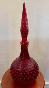 Vintage Red Genie Bottle