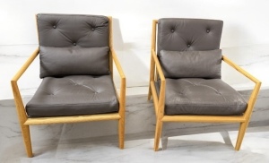 Leather Armchairs
