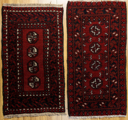 2 x Turkoman Rugs 60 x 90cm each