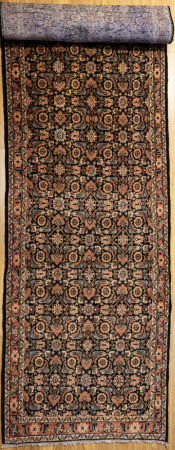 Vintage Hamadan Runner 298 x 118cm
