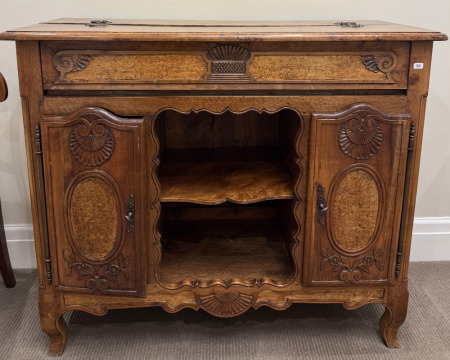 Oak Library Cabinet