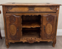 Oak Library Cabinet