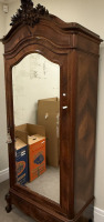 French Mirrored Armoire - 2