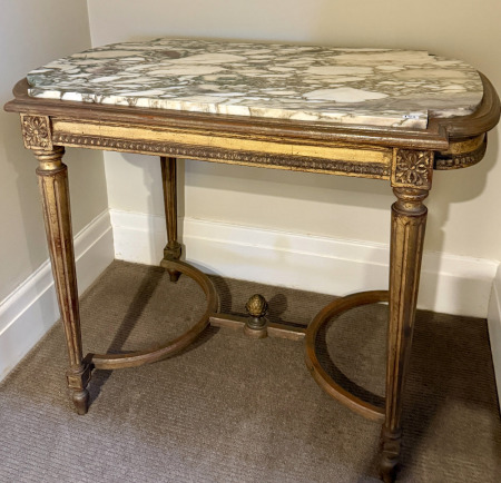 19th Century Giltwood Console Table