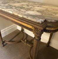 19th Century Giltwood Console Table - 2