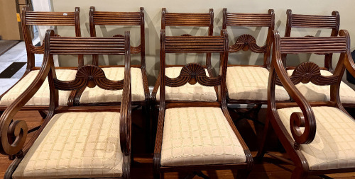 Eight Dining Chairs