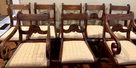 Eight Dining Chairs