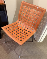 Tan Leather Chair - 2