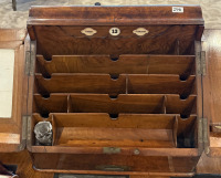 Burr Walnut Writing Box - 2