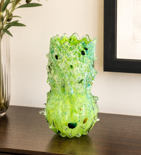 Glass Sculptural Vase
