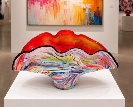 Studio Glass Centrepiece