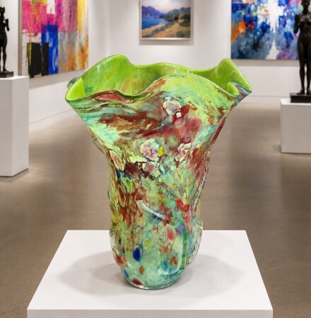 Studio Glass Vase