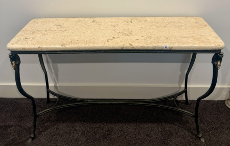 Wrought Iron Console