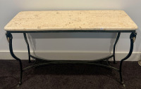 Wrought Iron Console