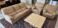 Leather Lounge Suite