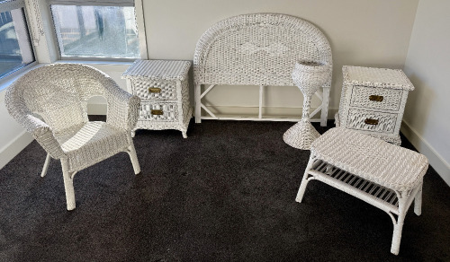Wicker Bedroom Suite