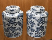 Pair Ginger Jars