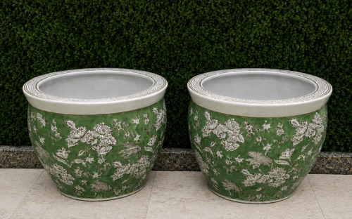 Pair Fish Bowls