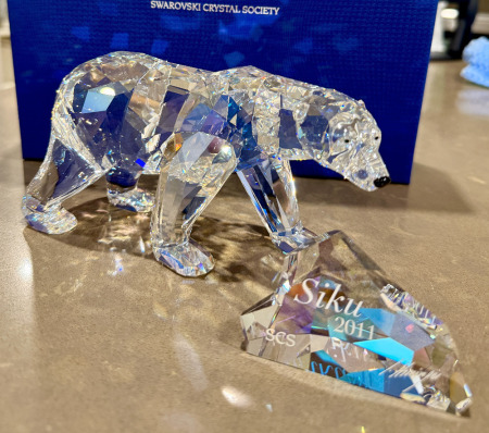 Swarovski Polar Bear, Siku