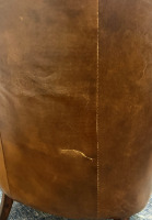 Leather Wing Chair - 2