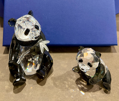 Swarovski Crystal Pandas