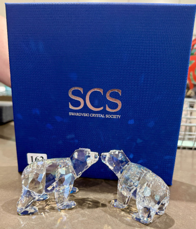 Swarovski Crystal Bear Cubs