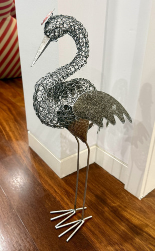 Water Bird Sculpture
