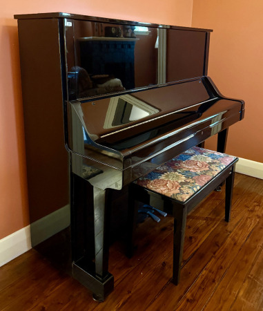 Yamaha Upright Piano & Stool