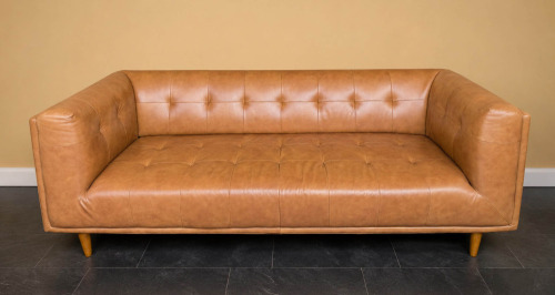 Leather Settee