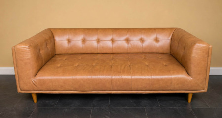 Leather Settee