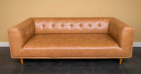 Leather Settee