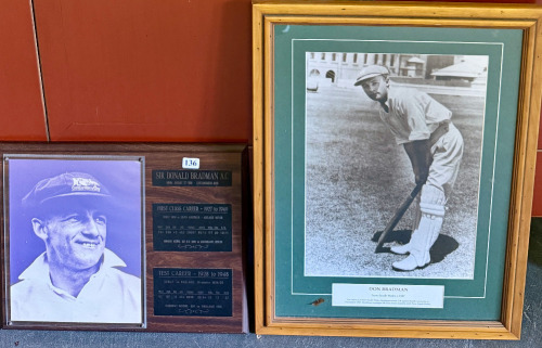 Sir Don Bradman Memorablia
