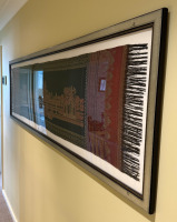 Framed Thai Table Runner - 2