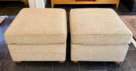 Pair of Ottomans