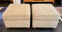 Pair of Ottomans