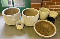 Assorted Garden Pots