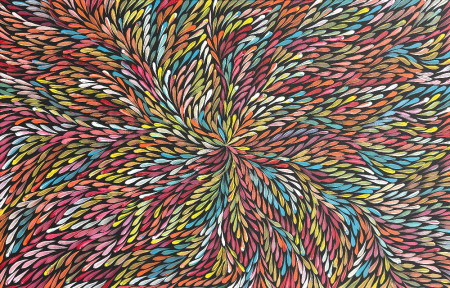 Heather Long Pitjara 150 x 92cm
