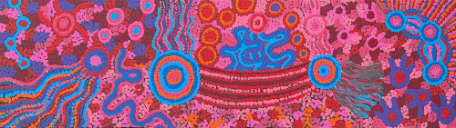 Renae Nakamarra Nelson 111 x 32cm