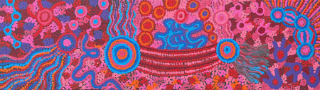 Renae Nakamarra Nelson 111 x 32cm