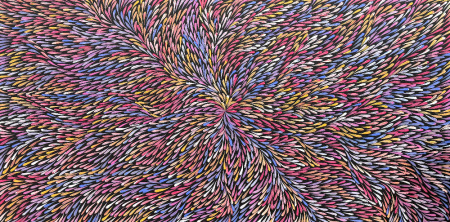 Heather Long Pitjara 200 x 100cm