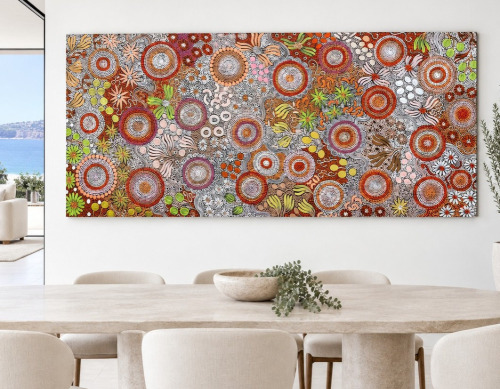 Julieanne Turner Nungarrayi 194 x 85cm