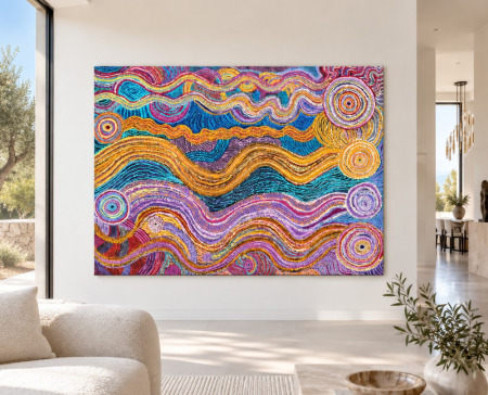 Rhoda Tjitayi 198 x 148cm