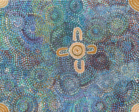 Stephen Pitjara 91 x 74cm