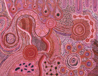 Renae Nakamarra Nelson 118 x 91cm - 2