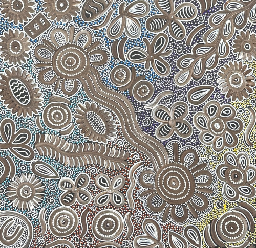 Bernadine Johnson Kemarre 59 x 59cm