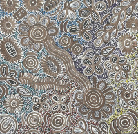 Bernadine Johnson Kemarre 59 x 59cm