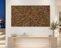 Heather Long Pitjara 150 x 92cm