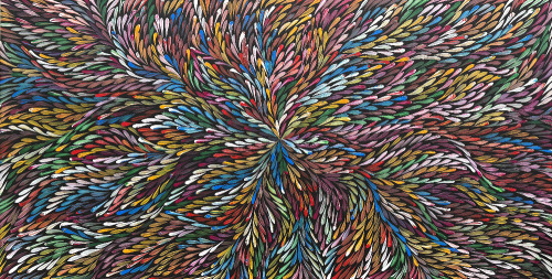 Heather Long Pitjara 200 x 100cm