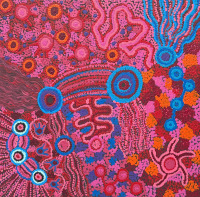 Renae Nakamarra Nelson 60 x 60cm