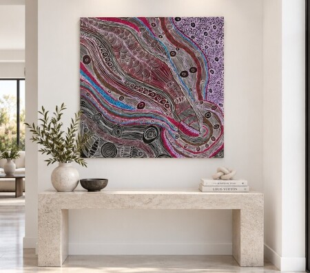 Dalmisha Ken 91 x 91cm
